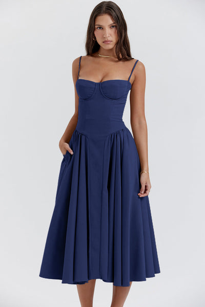 Kiki Retro Midi Dress