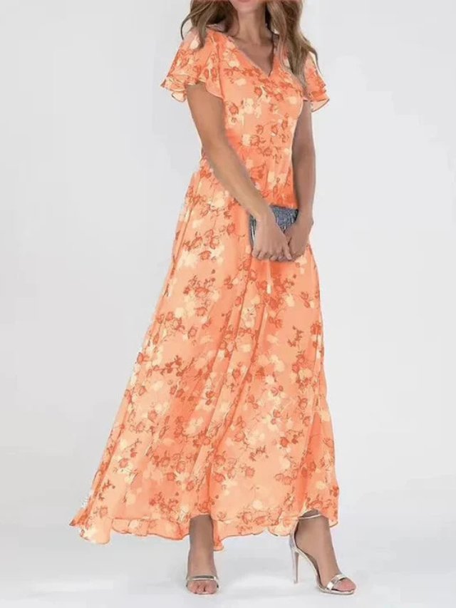 Aurelia  Glamorous Tummy Covering Dress
