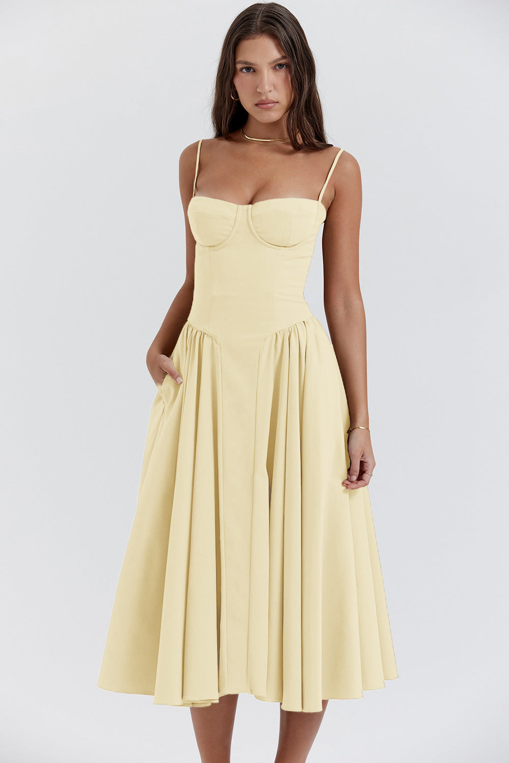 Kiki Retro Midi Dress