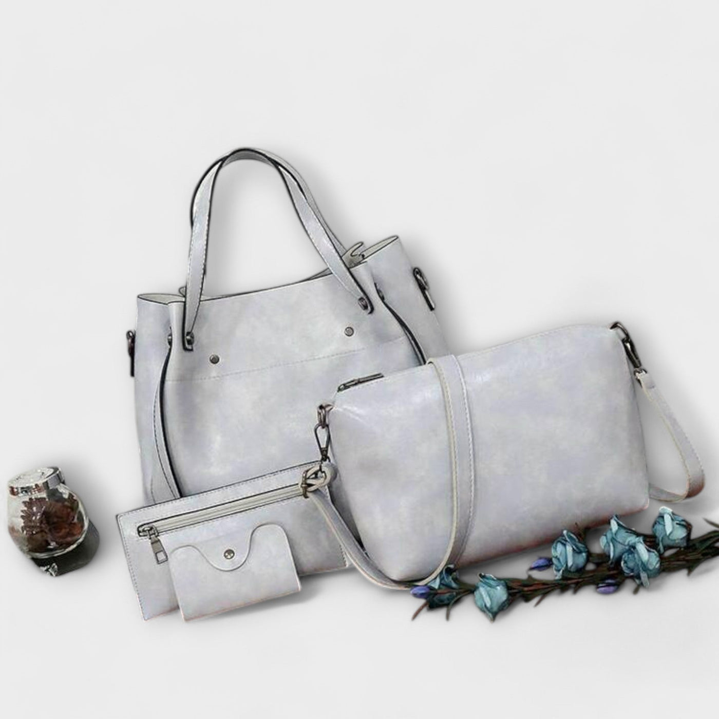 Alvhildea 4-piece vintage bag set