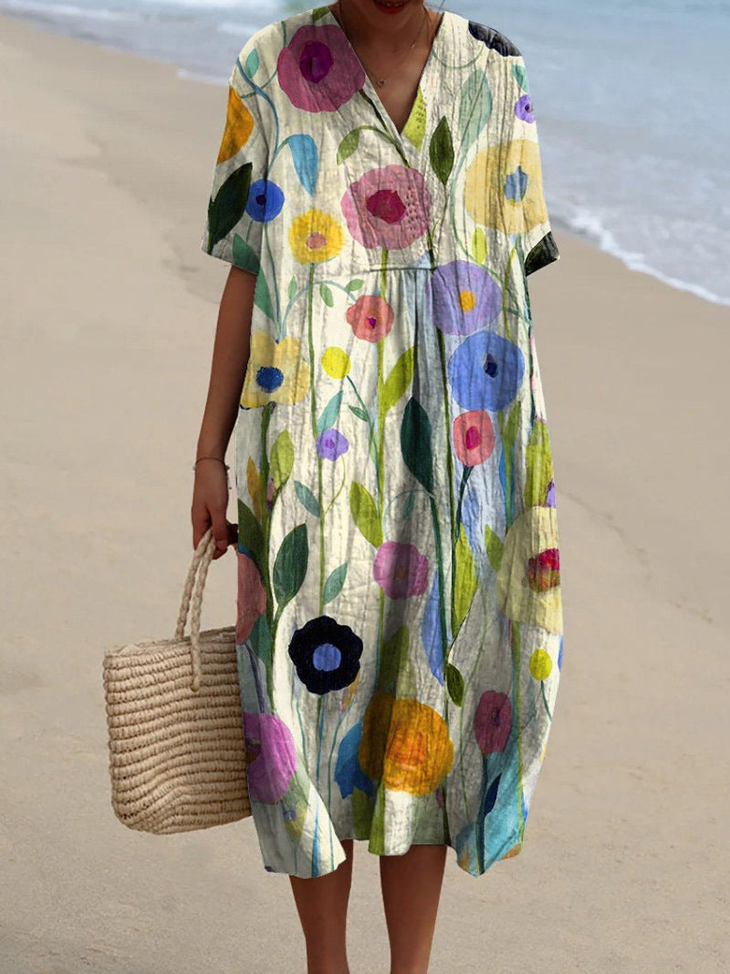 Michelle Dress with Floral Print