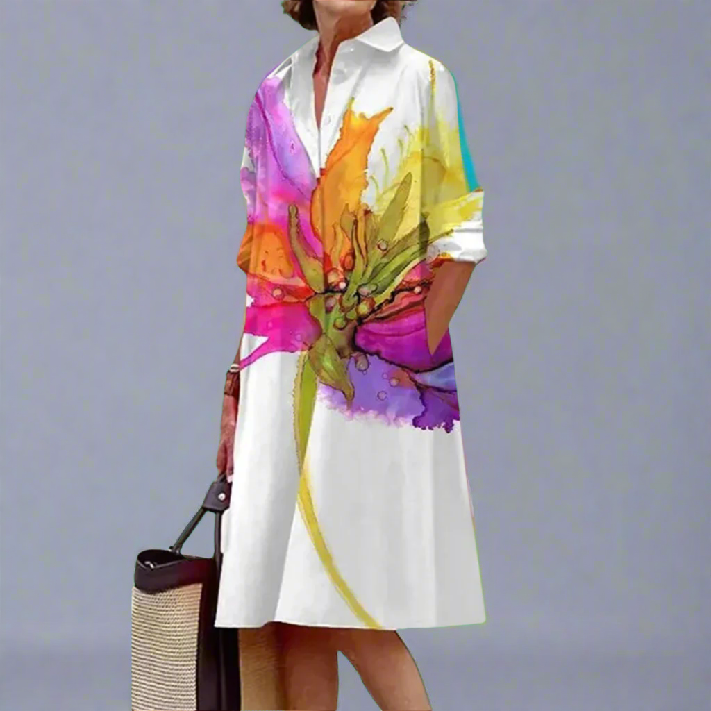 Calliope Lively Lightweight Summer Midi Dress