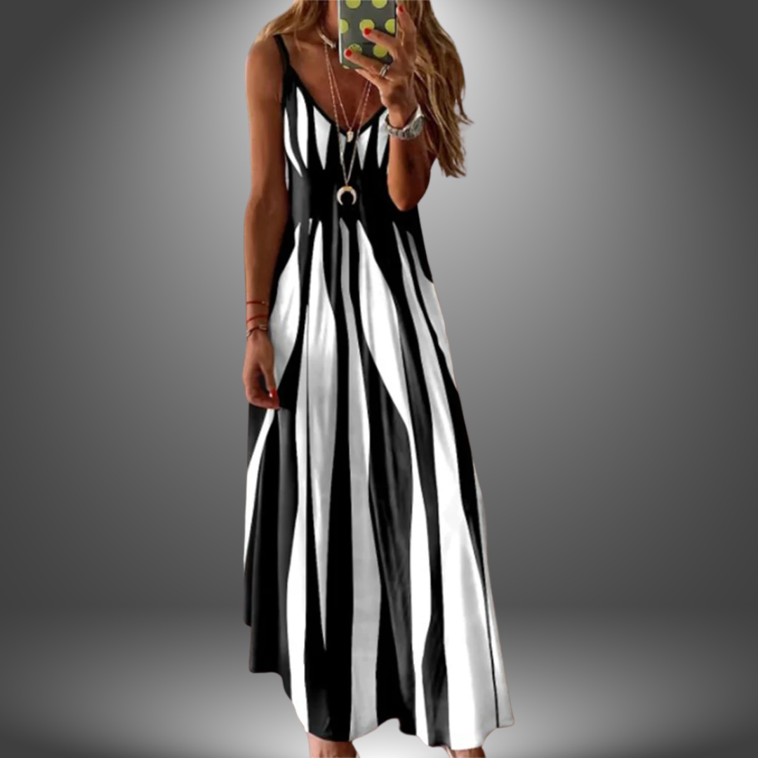 Angela  Long, relaxed, handmade dress