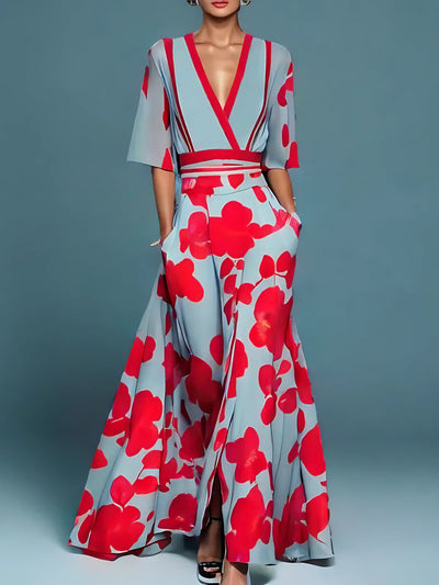 Kali  Milano Design Dress with Sleeves