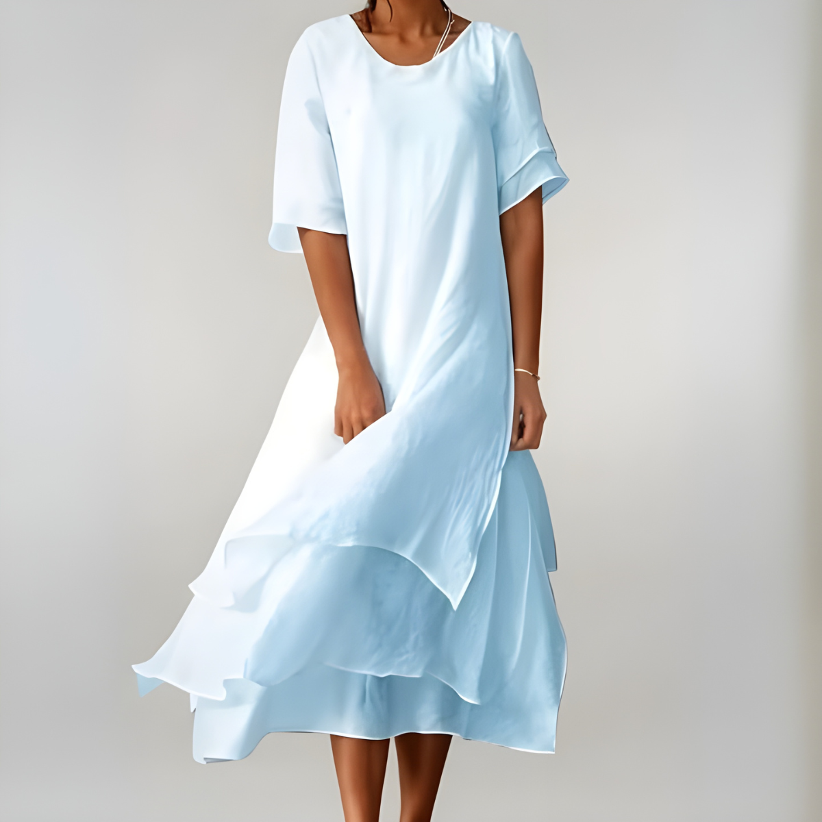 Agnes | Lightweight and Elegant Cotton Maxi Dress