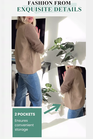 Alesia | Elegant Casual Blazer with Buttons
