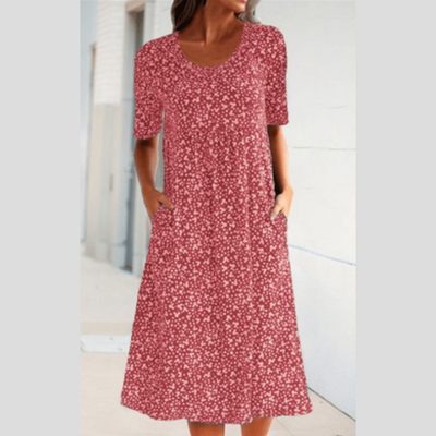 Lilo Summer Dress with Flowers