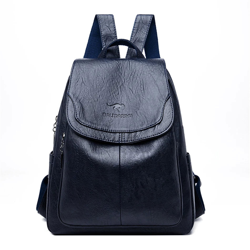 Kristlaug  Elegant and lightweight backpack in delicate white tone