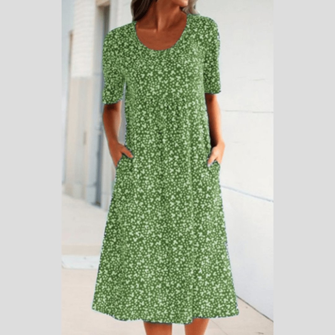 Lilo Summer Dress with Flowers
