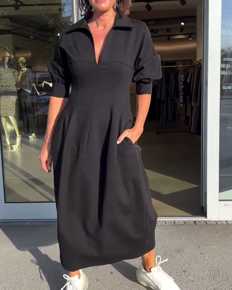Karolin  Comfortable Long Dress