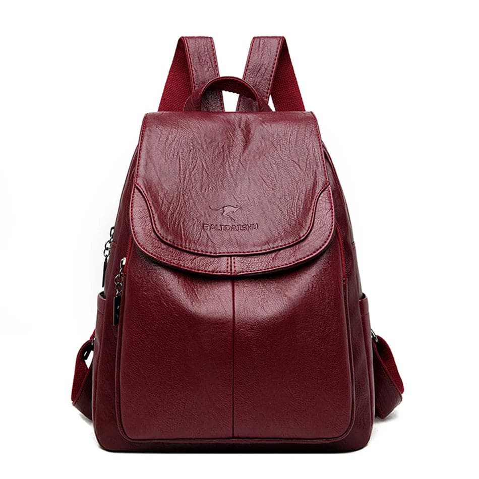 Kristlaug  Elegant and lightweight backpack in delicate white tone