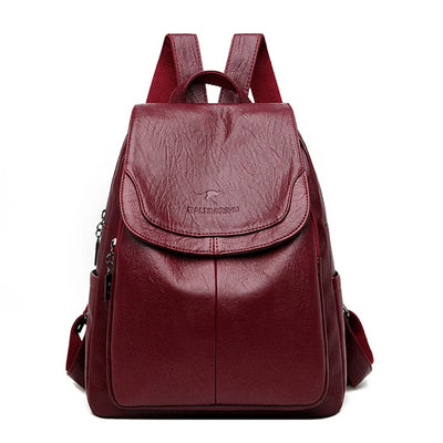 Kristlaug  Elegant and lightweight backpack in delicate white tone