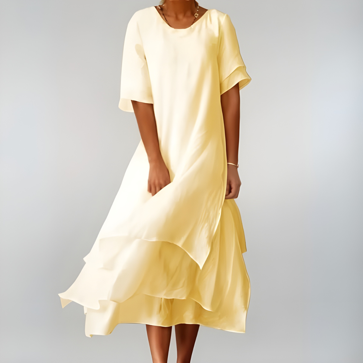 Agnes | Lightweight and Elegant Cotton Maxi Dress