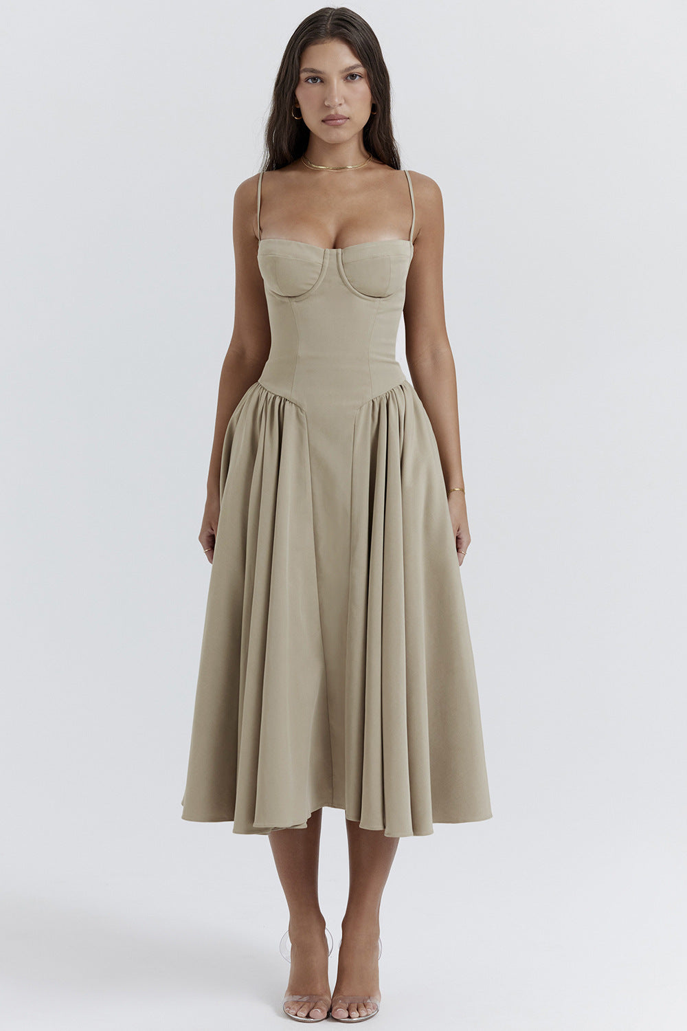 Kiki Retro Midi Dress