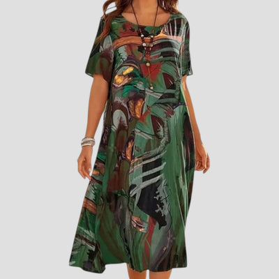 Einat Midi Summer Dress with Soft Fit