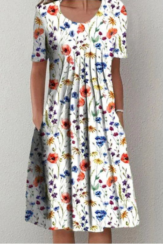 Martha Tummy-covering dress
