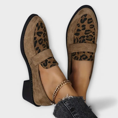 Carla | Elegant Leopard Print Shoes