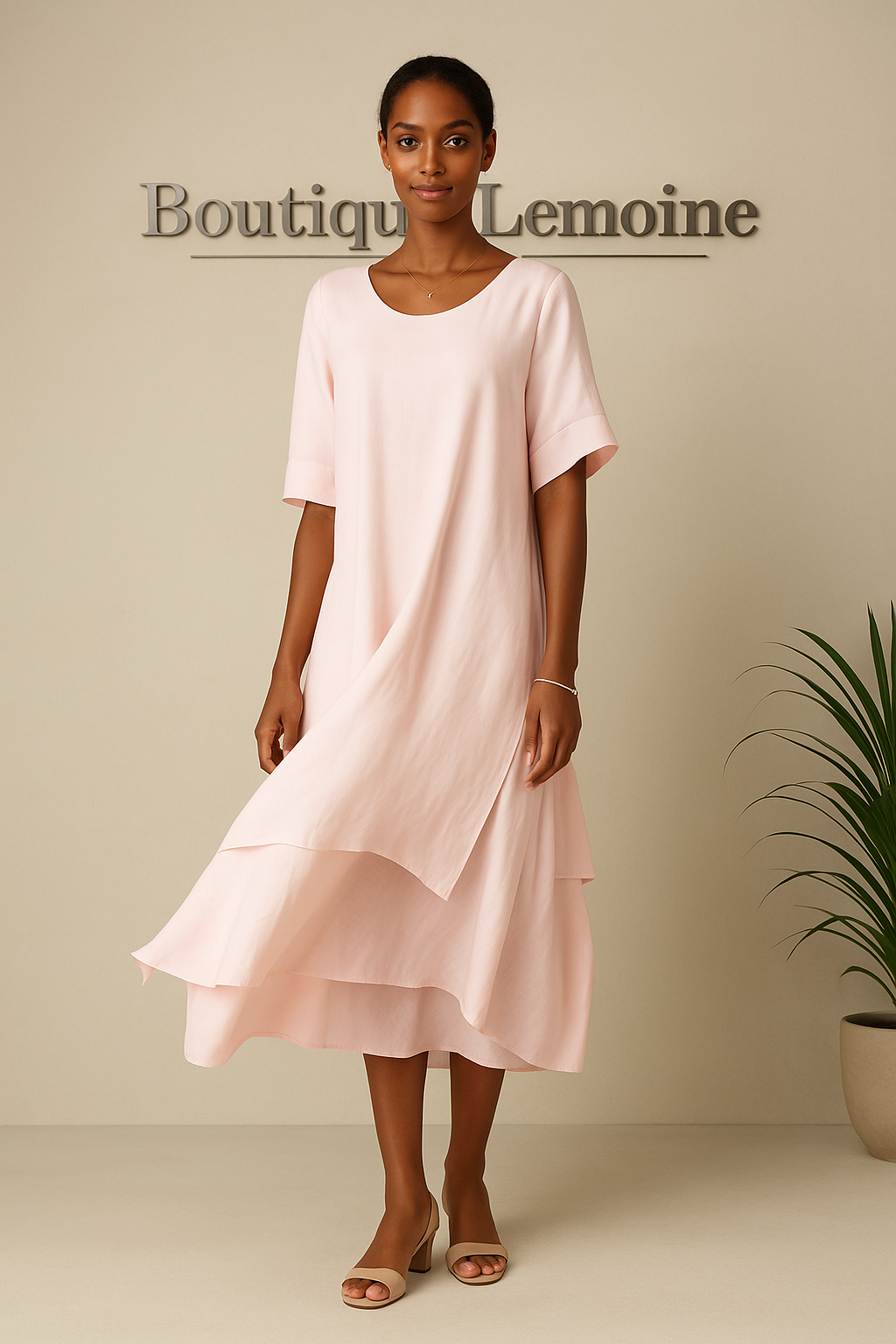 Agnes | Lightweight and Elegant Cotton Maxi Dress