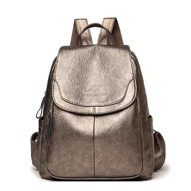 Kristlaug  Elegant and lightweight backpack in delicate white tone