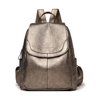 Kristlaug  Elegant and lightweight backpack in delicate white tone