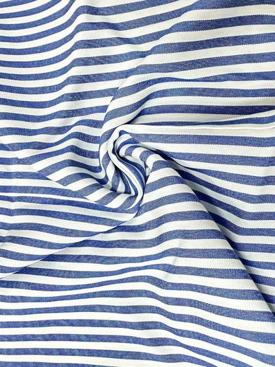 Selina Elegant Striped Summer Dress with Pockets