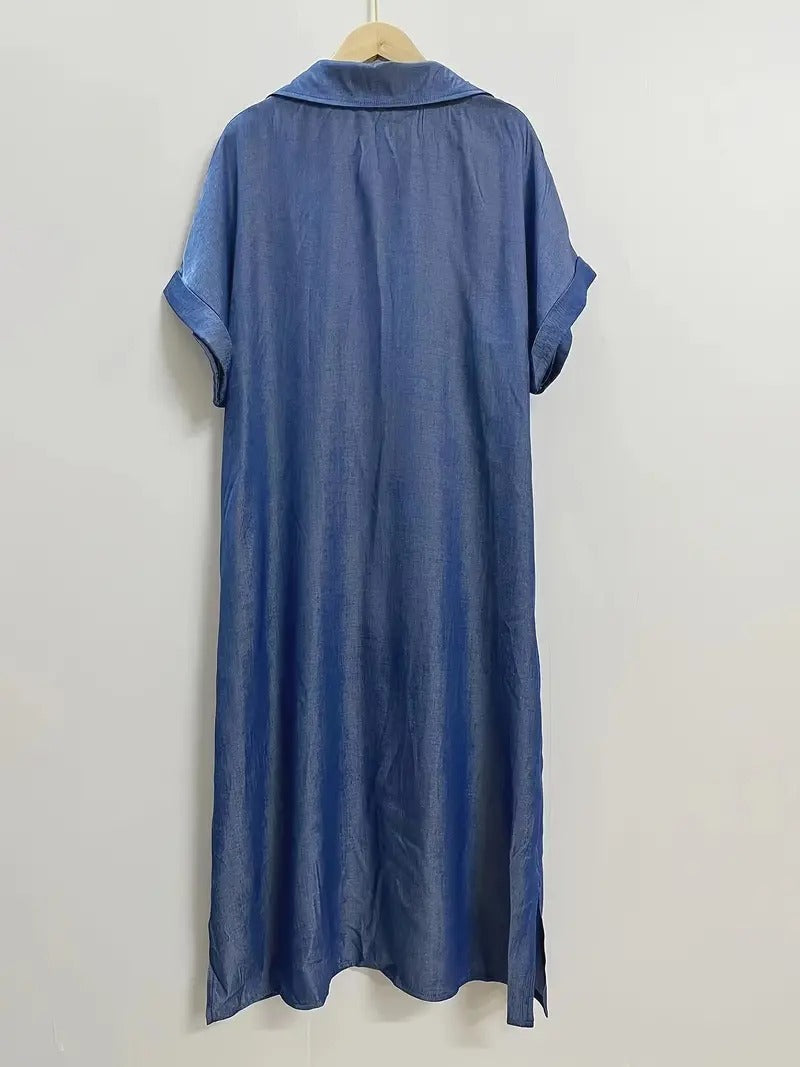Opal | Shirt Dress with Pockets