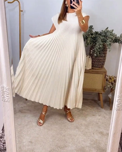 Norit  Maxi Dress with Pleats