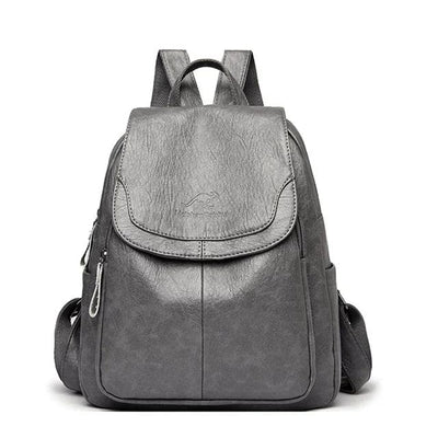 Kristlaug  Elegant and lightweight backpack in delicate white tone