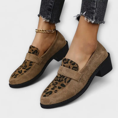 Carla | Elegant Leopard Print Shoes