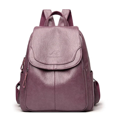 Kristlaug  Elegant and lightweight backpack in delicate white tone