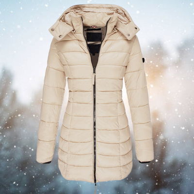 Extra warm & quilted ladies' winter jacket