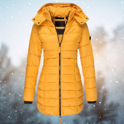 Extra warm & quilted ladies' winter jacket