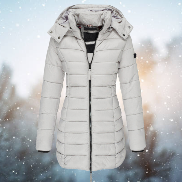 Extra warm & quilted ladies' winter jacket