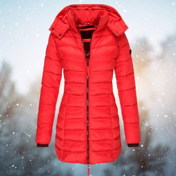 Extra warm & quilted ladies' winter jacket