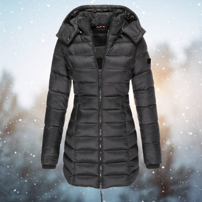 Extra warm & quilted ladies' winter jacket