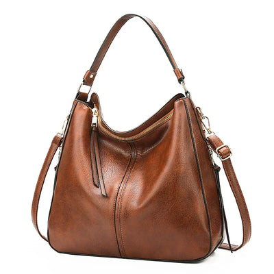 Gudborg  Elegant and spacious everyday bag in classic black
