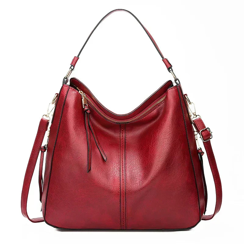 Gudborg  Elegant and spacious everyday bag in classic black