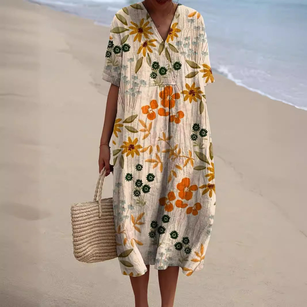 Michelle Dress with Floral Print