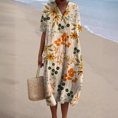 Michelle Dress with Floral Print