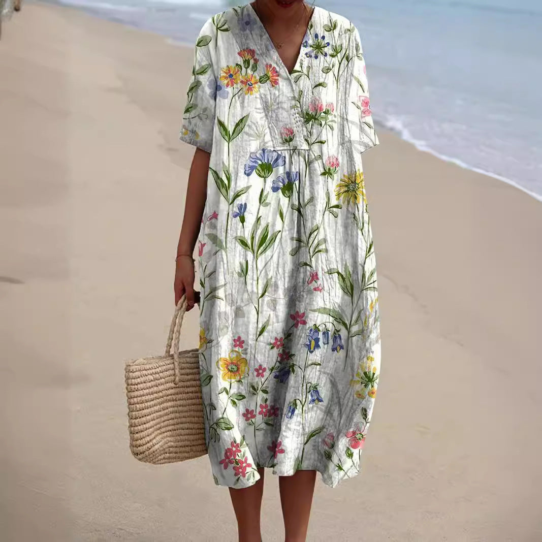 Michelle Dress with Floral Print