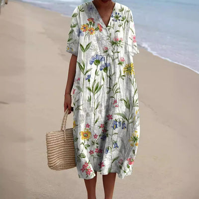 Michelle Dress with Floral Print