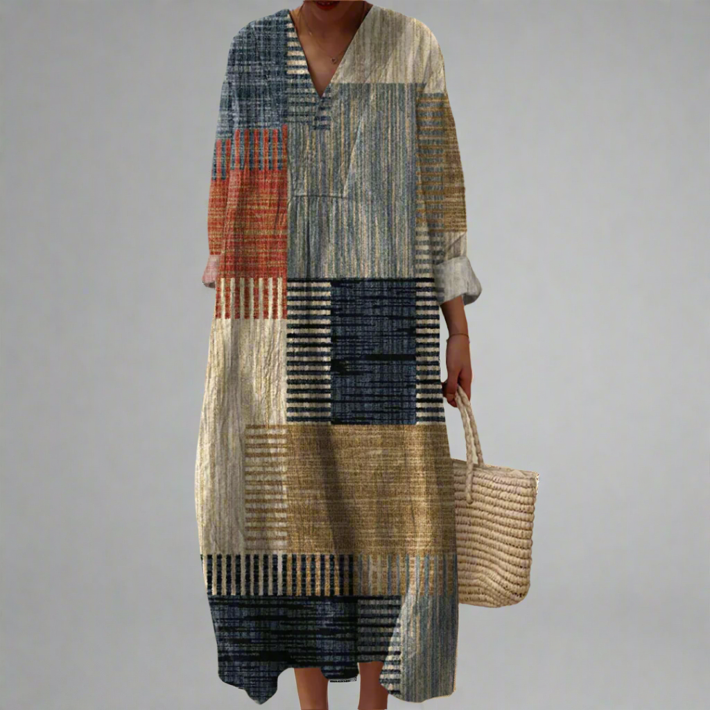 Julie™ Elegant Geometric Dress