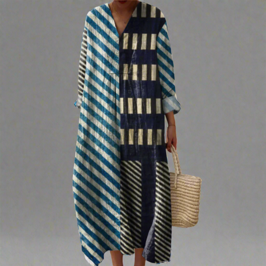 Elissa™ Elegant Geometric Dress