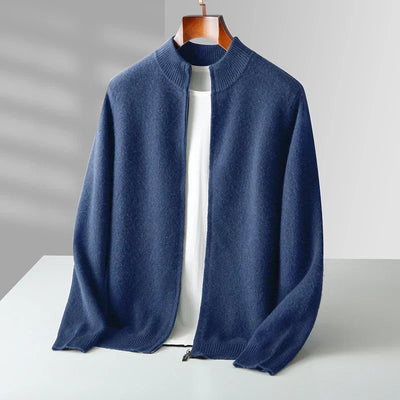 Old Money | Cashmere Zip Jacket