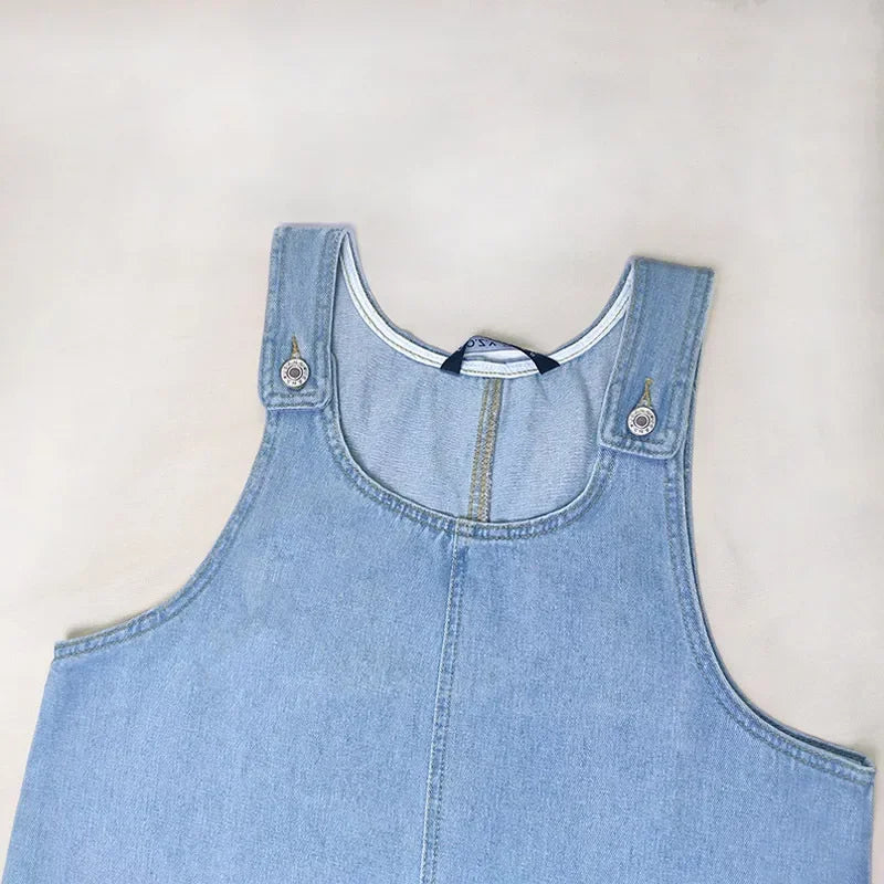 Sofia Practical and Lightweight Denim Dress for Summer
