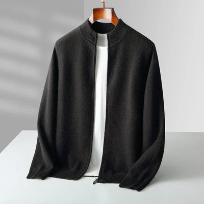 Old Money | Cashmere Zip Jacket