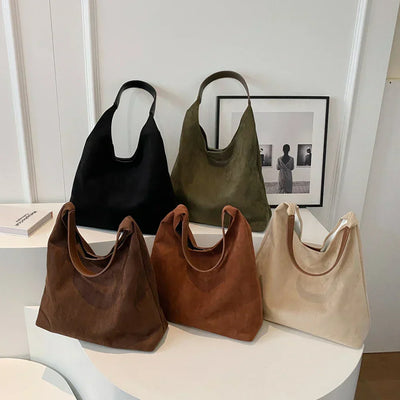 Jada  Suede Tote Bag