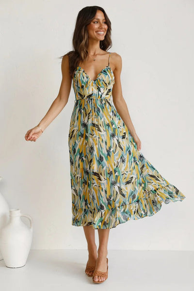 Serin  Printed Dress