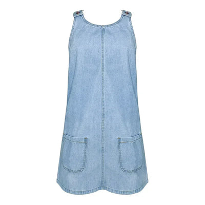 Sofia Practical and Lightweight Denim Dress for Summer