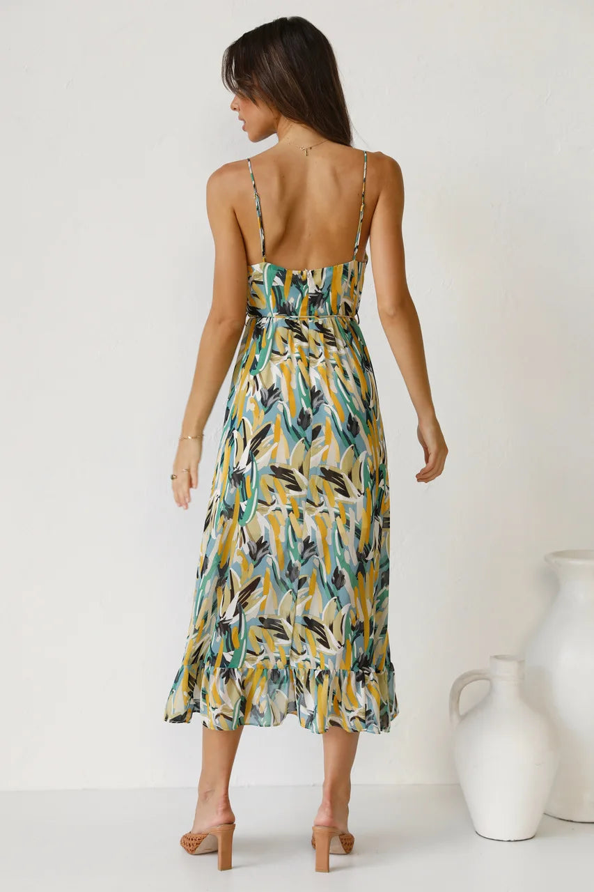 Serin  Printed Dress